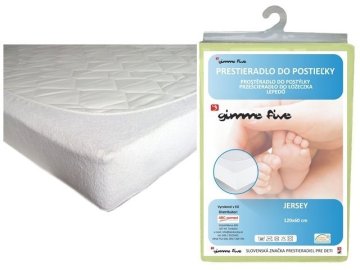 Gimme Five Pogrinjek JERSEY 120x60 cm zelen