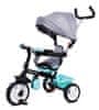 Sun Baby Svež turkizno siv tricikel za otroke