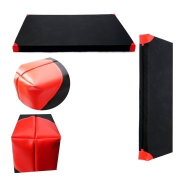 ABC CONNECT Gimnastična vzmetnica 200x120 črno/rdeča