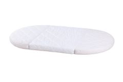 ABC CONNECT Otroška rastoča postelja 9v1 ovalna bela + garnitura