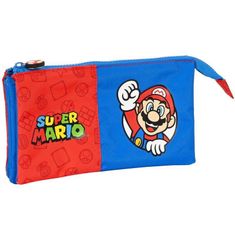 Distrineo Super Mario svinčnik s 3 žepi - Mario