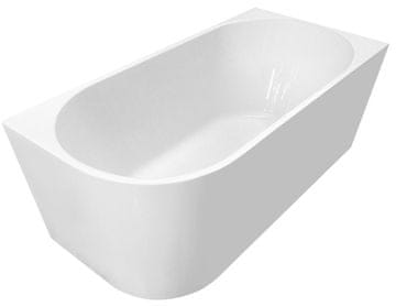 AQUALINE Samostojna Akrilna Vana DOURO 170x80cm - Bela