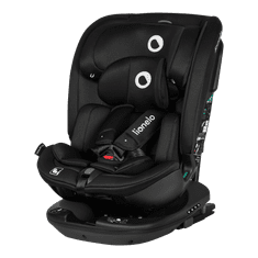 Lionelo Bastiaan RWF i-Size avtosedež, 40-150 cm, črn