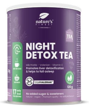  Nature's Finest Night Detox čaj za razstrupljanje jeter, 120 g