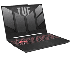 ASUS TUF Gaming A15 FA507NU-LP031 prenosnik, R7 7735HS, 16GB, SSD512GB, 15,6FHD, RTX4050, FreeDOS (90NR0EB5-M005P0)