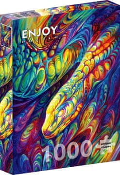 ENJOY Puzzle Rainbow snake 1000 kosov