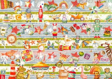 ENJOY Puzzle Trgovina z igračami 1000 kosov