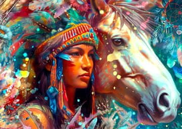 ENJOY Puzzle Wild soul 1000 kosov