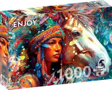 ENJOY Puzzle Wild soul 1000 kosov