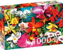 ENJOY Sestavljanka Orchid Jungle 1000 kosov