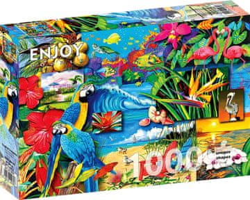 ENJOY Puzzle Tropski zakladi 1000 kosov