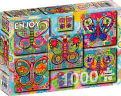 ENJOY Puzzle Butterflies 1000 kosov