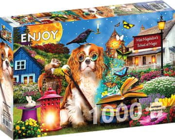 ENJOY Puzzle School of magic 1000 kosov