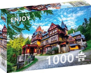 ENJOY Puzzle Kraljeva rezidenca, Sinaia, Romunija 1000 kosov
