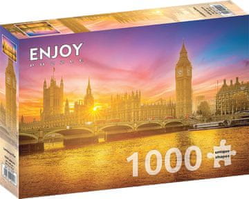 ENJOY Puzzle Burning London 1000 kosov