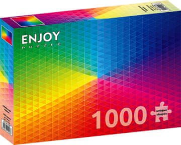 ENJOY Puzzle Kaleidoskopska mavrica 1000 kosov