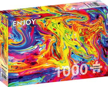 ENJOY Puzzle Rainbow marmor 1000 kosov