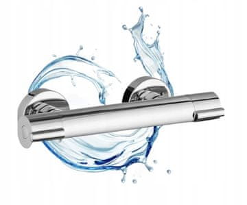 shumee Joko termostatska stenska mešalna mešalna miza za tuš, kromirana