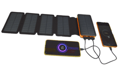 BOT Sončna elektrarna SP1 5 panelov 20000mAh, oranžna