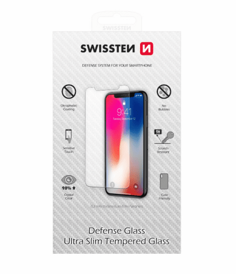 SWISSTEN Tempered zaščitno steklo za Apple iPhone 15 Plus (74517964)