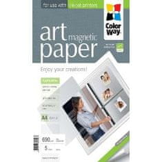 ColorWay Fotopapir ART Glossy A4 5 kosov