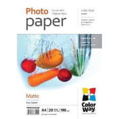 ColorWay Fotopapir mat A4 20 kosov