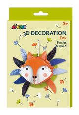 AVENIR 3D stenska dekoracija - Fox