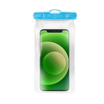 FIXED Plovni kovček s kakovostnim sistemom zaklepanja in certifikatom IPX8, moder