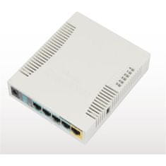 Mikrotik RouterBoard RB951Ui-2HnD 128 MB RAM, 600 MHz, 5x LAN, 1x 2,4 GHz, 802.11n, L4