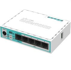 Mikrotik RouterBoard RB750r2 hEX lite 5x 10/100 LAN, OS L4, 64 MB SDRAM