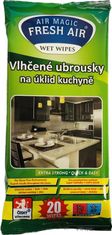 Fresh Air mokri robčki za čiščenje kuhinje 20 kosov