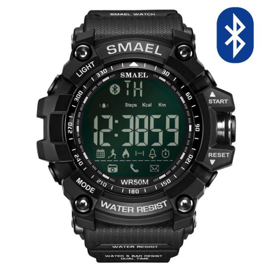 Smael Pametna ura S-shock GG1000-Bluetooth Black