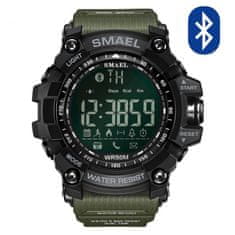 Smael Pametna ura S-shock GG1000-Bluetooth Army Green