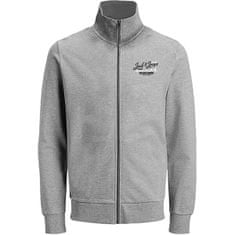 Jack&Jones Moški pulover JJANDY 12225415 Light Grey Melange (Velikost M)