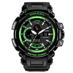 Smael Moška ročna ura S-shock GPW2000TFB Green