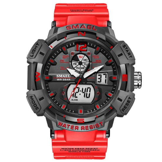 Smael Moška ročna ura S-shock GBT Evo Red