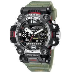 Smael Moška ročna ura S-shock Iron Force Army Green