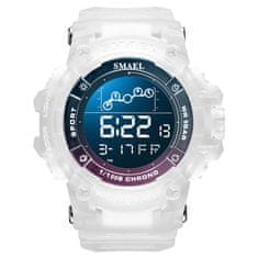 Smael Moška ročna ura S-shock Runner II White and Blue