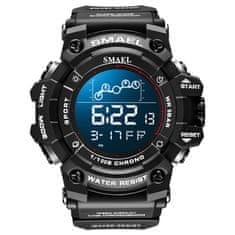 Smael Moška ročna ura S-shock Runner II Black