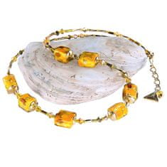 Lampglas Elegantna ogrlica Amber Dream iz Lampglas biserov NCU56