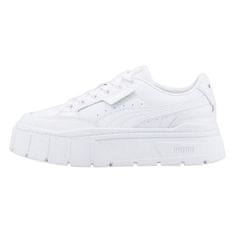 Puma Čevlji bela 38.5 EU Mayze Stack Leather Wns