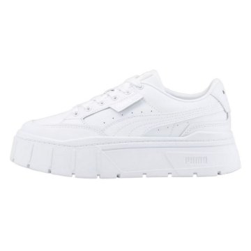 Puma Čevlji bela Mayze Stack Leather Wns