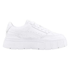 Puma Čevlji bela 38.5 EU Mayze Stack Leather Wns