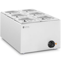 Royal Catering Bemar električni grelnik 6 x GN 1/6 640 W