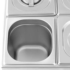Royal Catering Bemar električni grelnik 6 x GN 1/6 640 W