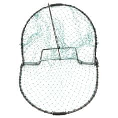 Vidaxl Past za ptice zelena 30 cm jeklo