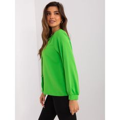 Factoryprice Ženska bluza z okroglim vratom OSA svetlo zelena EM-BZ-13575.08_402657 Univerzalni