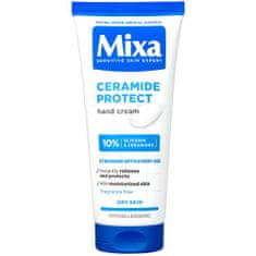 Mixa Ceramide Protect Hand Cream zaščitna in vlažilna krema za roke za suho kožo 100 ml za ženske