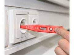 Extol Premium tester napetosti digitalno z zaslonom 12-220V, dolžina 146mm, za AC/DC (AC/DC trenutno)