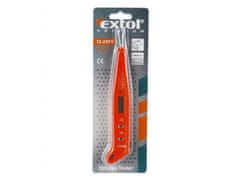 Extol Premium tester napetosti digitalno z zaslonom 12-220V, dolžina 146mm, za AC/DC (AC/DC trenutno)